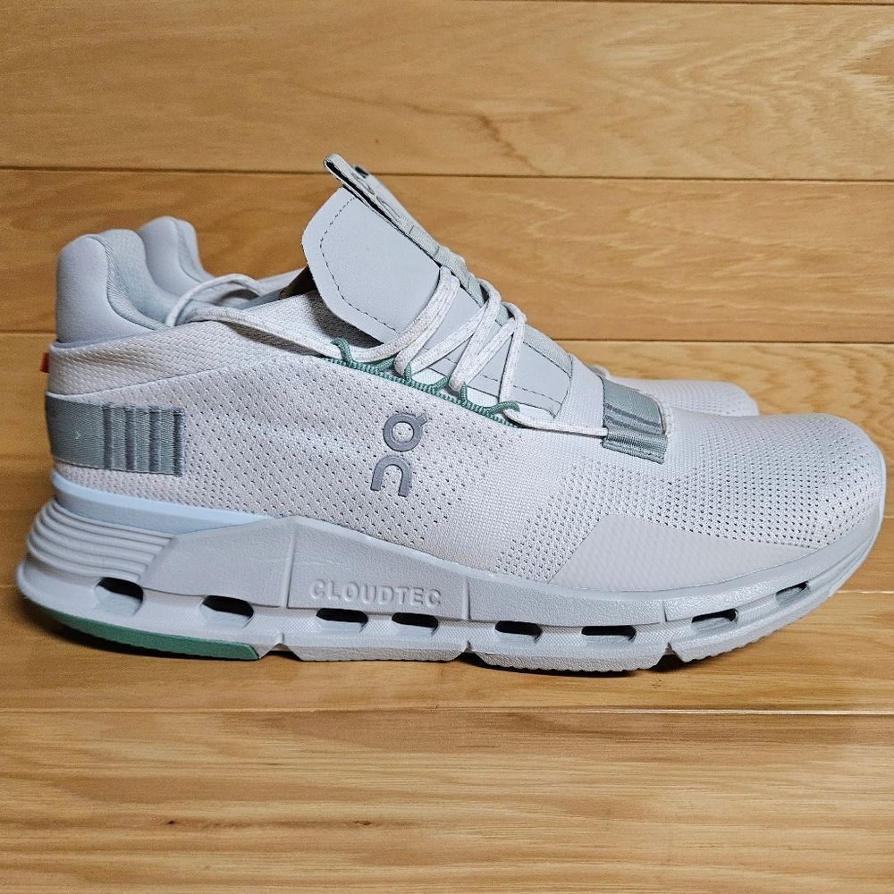 On Running Cloudnova Undyed White Glacier Running Shoe Sneaker 269788 - Picture 2 of 13